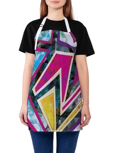 Фартук женский JoyArty для готовки "Бриллиантовое граффити", универсальный размер