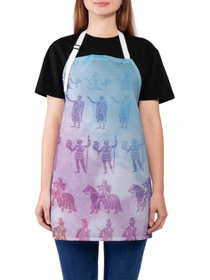 Фартук женский JoyArty для готовки "Эволюция армии", универсальный размер