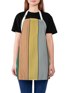 Фартук женский JoyArty для готовки "Цветная преграда", универсальный размер