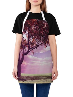 Фартук женский JoyArty для готовки "Долина чудес", универсальный размер