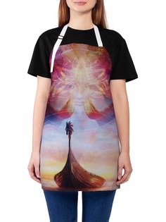 Фартук женский JoyArty для готовки "Волшебная лодка", универсальный размер