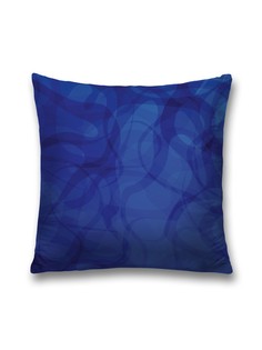 Наволочка JoyArty декоративная "Пятнистые волны" на молнии, 45x45 см