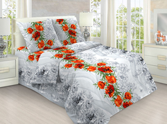 Наволочки Mercury Home «Маки» 50х70 Бязь