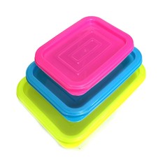 Набор пищевых контейнеров, 3 шт. Markethot