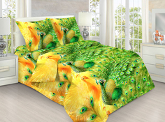 Наволочки Mercury Home «Павлины» 70х70 Бязь