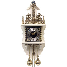 Настенные механические часы SARS 5602-261 White