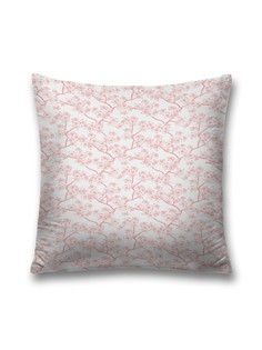 Наволочка JoyArty декоративная "Экспресивные цветы" на молнии, 45x45 см