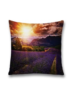 Наволочка JoyArty декоративная "Цветы радуются солнцу" на молнии, 45x45 см