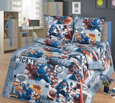 Простыня Mercury Home «Хоккей» 1.5 СП 145x214 Бязь
