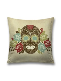 Наволочка JoyArty декоративная "Цветы на день поминовения" на молнии, 45x45 см