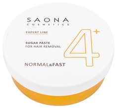 Сахарная паста Saona Cosmetics для депиляции Normal № 4 200 г