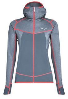 Толстовка женская Salewa 00-0000027389_3866 серая 42 EU