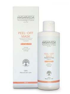 Маска-пленка с лифтинг-эффектом AMSARVEDA Peel Off Mask Toning & Lifting Therapy 200 мл