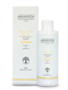 Маска-пленка отшелушивающая Анти-акне AMSARVEDA Peel Off Mask Anti Acne Therapy 200 мл