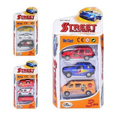 Машинки Street Machine Pioneer 3 шт в ассортименте
