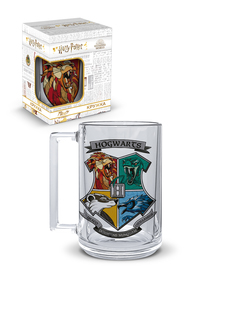 Кружка PrioritY 320 мл. Harry Potter. Гриффиндор. Герб в подарочной упаковке (стекло)
