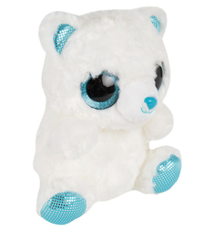 Мягкая игрушка Aurora Полярный мишка 20 см белый