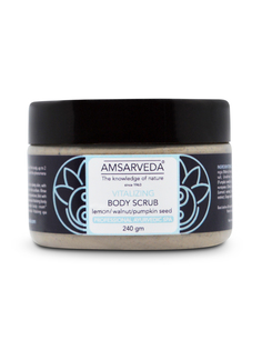 Тонизирующий скраб для тела AMSARVEDA Vitalizing Body Scrub 240 г