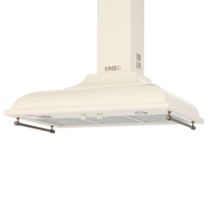 Вытяжка купольная Smeg KC19POE Beige/Gold