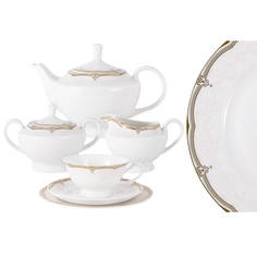 Чайный сервиз Вивьен, 6 персон, 21 предмет Anna Lafarg