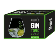 Gin OClock - Набор стаканов 4 шт. Gin 762 мл хрустальное стекло (set 4 pcs) Riedel