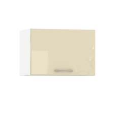 Шкаф над вытяжкой Mobi Сандра 500 ваниль глянец/белый, 50х32х34 см