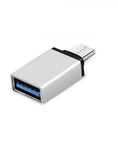 Адаптер переходник USB Type C (выход) - USB 3.0 (вход), Deppa