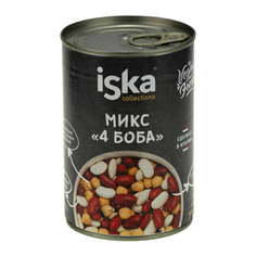Фасоль Iska микс, 4 боба, 400 г