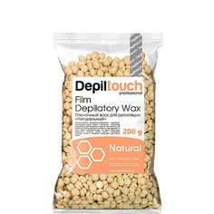 Воск для депиляции пленочный Depiltouch Film Depilatory Wax Natural в гранулах 200 гр