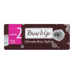 Состав для стайлинга бровей №2 Brow&Go Fixing Cream саше 1 мл