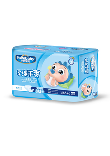 Подгузники детские Palmbaby Традиционные - S 3-7 кг, 72 шт.