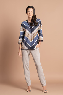 Брюки женские Laete 30328 коричневые S