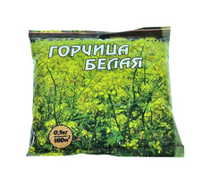 Семена Горчица белая Рапсодия 0,5 кг Зеленый ковер