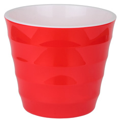 Горшок с вкладкой Лаура красный, 2,3л Live In Green