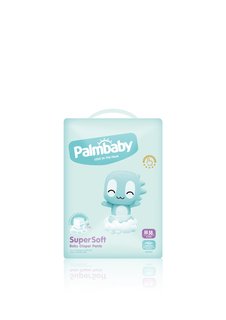 Подгузники-трусики детские Palmbaby Super Soft Premium M 6-11кг, 58 шт