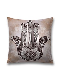Наволочка JoyArty декоративная "Арабский амулет" на молнии, 45x45 см