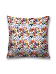 Наволочка JoyArty декоративная "Океанская фантазия" на молнии, 45x45 см