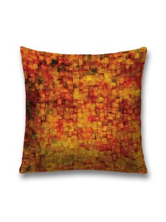 Наволочка JoyArty декоративная "Горящее плетение" на молнии, 45x45 см