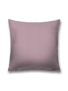 Наволочка JoyArty декоративная "Двухцветные зигзаги" на молнии, 45x45 см