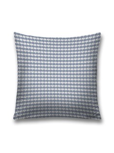 Наволочка JoyArty декоративная "Решетка 3Д" на молнии, 45x45 см