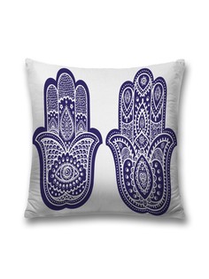 Наволочка JoyArty декоративная "Пара хамсы" на молнии, 45x45 см