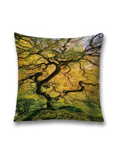 Наволочка JoyArty декоративная "Вечное дерево" на молнии, 45x45 см