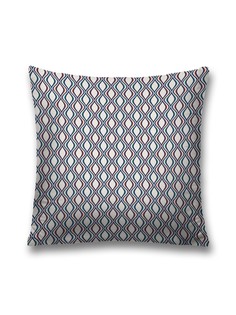 Наволочка JoyArty декоративная "Волновые движения" на молнии, 45x45 см