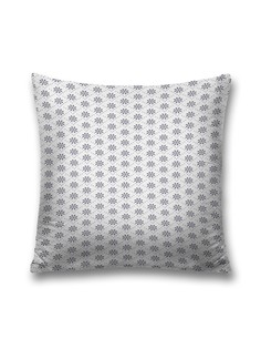 Наволочка JoyArty декоративная "Ромашки и точки" на молнии, 45x45 см