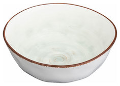 Салатник Elan Gallery 760073 Голубой, коричневый
