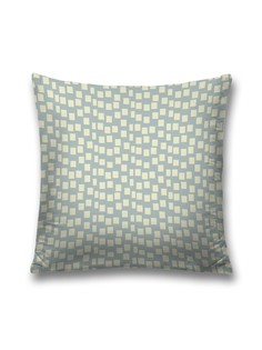 Наволочка JoyArty декоративная "Прямоугольники моно" на молнии, 45x45 см