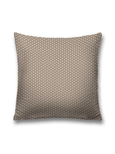 Наволочка JoyArty декоративная "Кольчуга моно" на молнии, 45x45 см