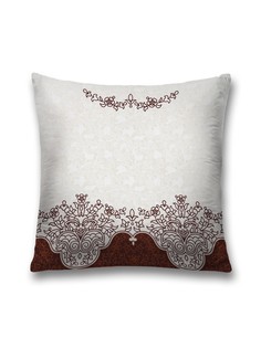 Наволочка JoyArty декоративная "Узор с ямками" на молнии, 45x45 см