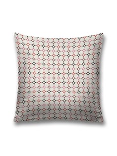 Наволочка JoyArty декоративная "Соты из фигур" на молнии, 45x45 см