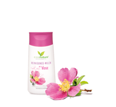 Молочко для лица Cosnature очищающее "Шиповник", 150 мл